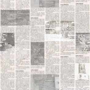 Newspapers aged old vintage unreadable paper texture