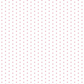 TINY POIS pink on white