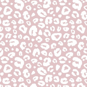 Leopard white pink beige fantasy abstract seamless texture