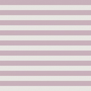 stripe fabric - 1" stripes -  mauve