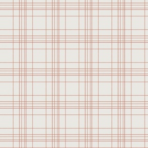 check fabric - plaid fabric -sfx1436 apricot