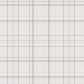 check fabric - plaid fabric -sfx3307 lavender