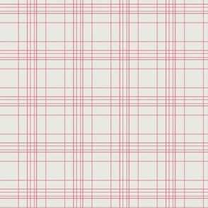 check fabric - plaid fabric -sfx1755 crimson