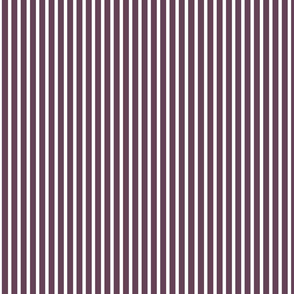 Nature in Geometry- Stripes- Eggplant White - Regular Scale