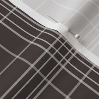 check fabric - plaid fabric -sfx1111 coffee