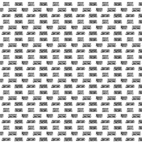 Train Cars Locomotive Pattern (Mini Scale)