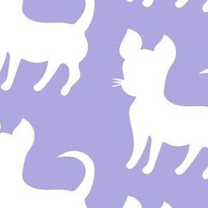 Lilac chihuahua silhouette (large)