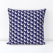 Navy blue chihuahua silhouette (small)