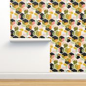 Tropical hexagons - colorful