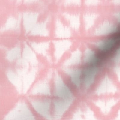 Soft tie dye boho texture summer shibori traditional Japanese neutral cotton soft pink