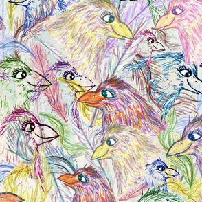 Large Birds Wallpaper 