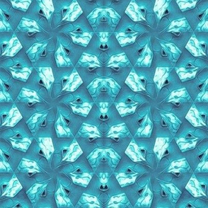 3D Ice Crystal Kaleidoscope