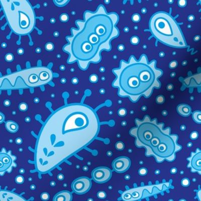 blue microbes