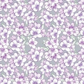 seamless pattern with sakura