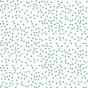 teal dots