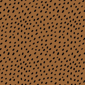 Ocelot print brown