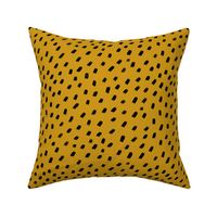 Ocelot print mustard