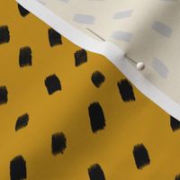 Ocelot print mustard