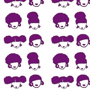 AfroGURLS-Purple