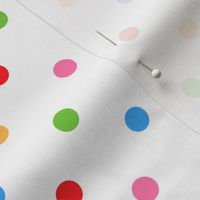 Polka dots colorful party small