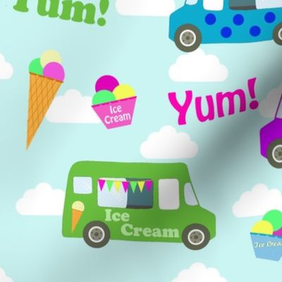 Ice Cream Yum Fun by Melanie Vincent