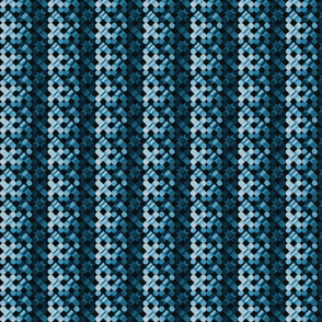 black blue small scale geometric cross