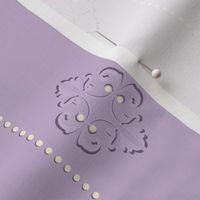 French stripe-lavender