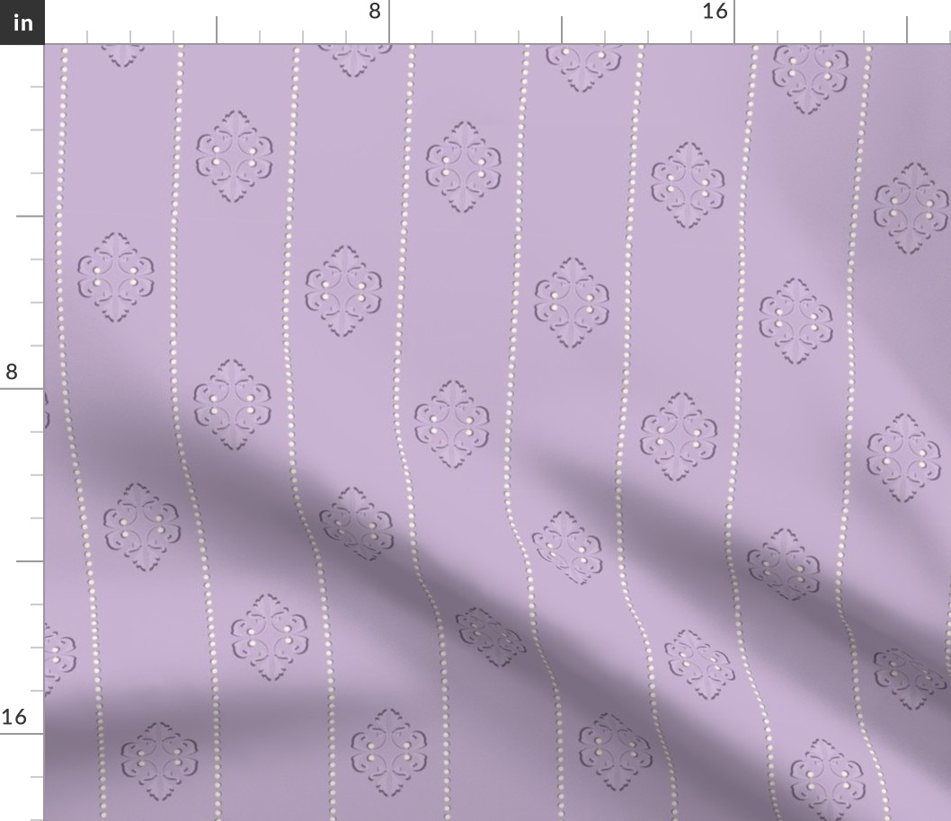 French stripe-lavender