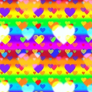 Heart rainbow