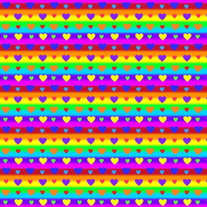 Heart rainbow