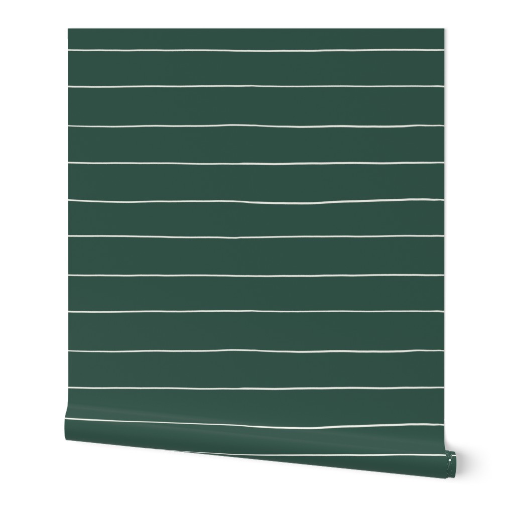 Festive Green Christmas stripes
