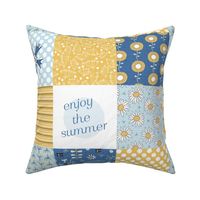 enjoy the summer cheater quilt