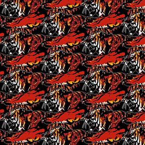 Medium dark anime Fierce Tigers