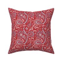 Indigo Lane Bandana Paisley cherry pie