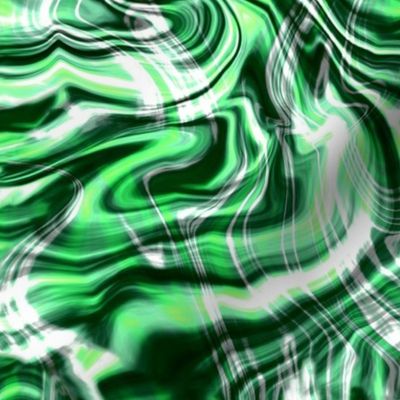 Green marble 3D