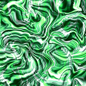 Green marble 3D