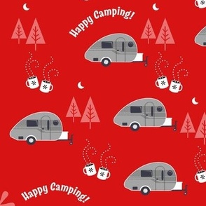 Happy Camping Tabs! Red 400 Stripe