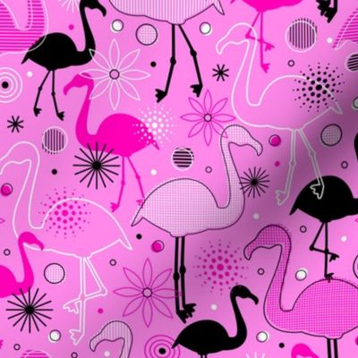 Flamingo Flock (Pink)