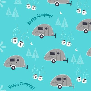 Happy Camping Tabs! Teal Mountains