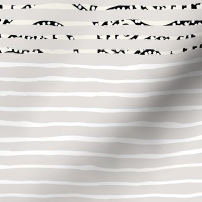 Rough stripes in interrupted zen dots + pale Neapolitan by Su_G_©SuSchaefer