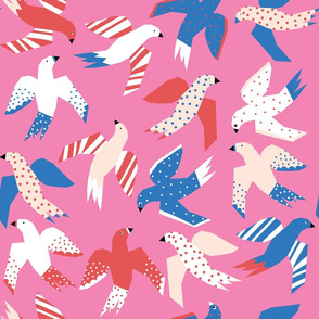 Papercut Birds