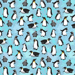 Cute Penguin Repeating Pattern