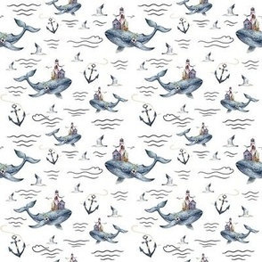 whale pattern small