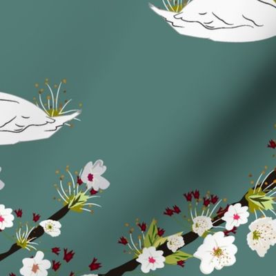 Sakura Swan - Mysterious Green