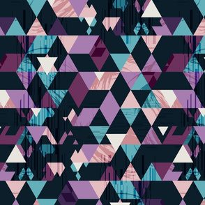 Kaleidoscope of triangles-PURPLE2