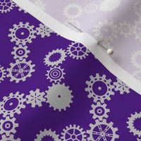 Robot coordinates - cog chevron - purple