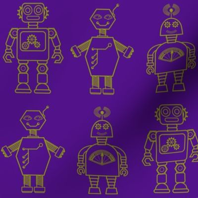 Robot coordinates - bit bots - purple