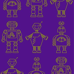 Robot coordinates - bit bots - purple