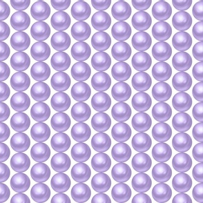 Purple pearls 3D jewels wedding Fabric