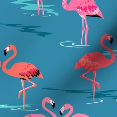 Palm Springs Flamingos